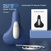 Elektrischer Kegel-Trainer für Männer und Frauen, Schließmuskel- und Beckenboden-Muskeltrainingsgerät, Multifunktionaler Adduktionsmassager