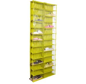 Wholesale Foldable Home Hanging <b>Shoe</b> Storage Organizer Custom Logo Canvas Material - Product Image 1