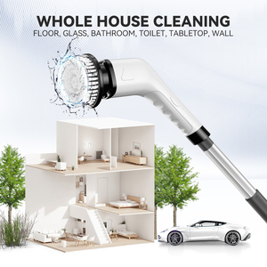 EE. UU. Almacén <span class=keywords><strong>Nuevo</strong></span> 2 Engranajes Ajustar Depurador de Giro eléctrico, productos de limpieza profesional 7 en 1 Cepillos de limpieza inalámbricos - Product Image 2