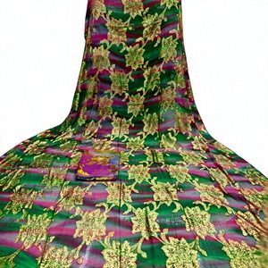 Vêtements Kanga de luxe pour femmes, viscose écologique, motif floral, manches cloche, coupe ample, tenue traditionnelle pour les occasions spéciales - Product Image 5