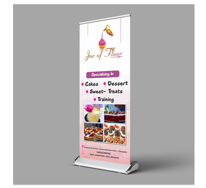 Nhà Máy Tùy Chỉnh Có Thể Thu Vào <span class=keywords><strong>Roll</strong></span>-Up Biểu Ngữ Đứng Áp phích Thẳng Đứng Lưu Trữ Không Thấm Nước Di Động 80*180Cm Thiết Kế Miễn Phí UV In Ấn - Product Image 2