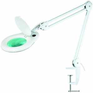 Ventes directes d'usine 5X loupe lumière LED lampe de Table loupe pour la lecture près travail <span class=keywords><strong>loisirs</strong></span> artisanat - Product Image 5