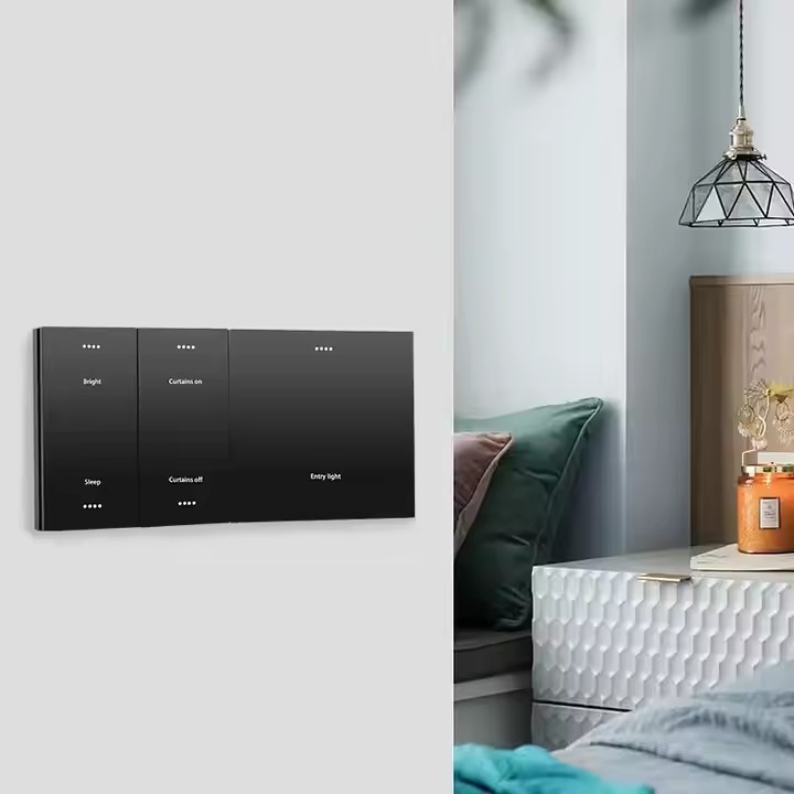 Modular Mini Smart LED Touch Dimmer Switch Smart Touch Switch Interruptor Wifi Wall Switches for Smart Home 10A 250V · image 6