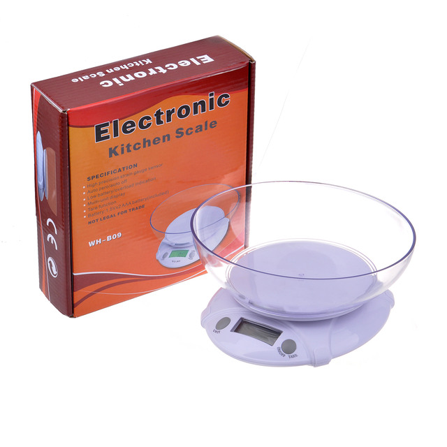 Electronic Kitchen Scale 1KG 5KG 10KG 0.1g 1g SF 400 Digital Electric Food Kitchen Scale