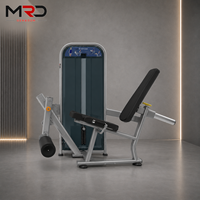Machine d'extension des jambes assise – Équipement professionnel de musculation de qualité commerciale avec coussin de résistance réglable