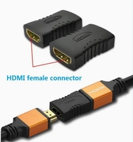 Kabel Adaptor HDMI Female ke HDMI Female Sambungan Langsung dari Pabrik