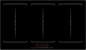 90 cm 5 Burner điện vuông khu vực đôi linh hoạt cảm ứng đung - Product Image 3