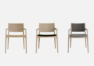 Moderno diseño escandinavo muebles <span class=keywords><strong>para</strong></span> el hogar cuero tapizado <span class=keywords><strong>respaldo</strong></span> madera maciza ocio sillón - Product Image 4