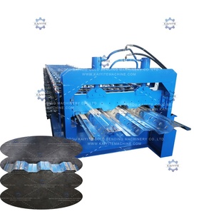 Machine automatique de fabrication de tôles de plancher galvanisées pour la fabrication de fenêtres/portes - Équipement multifonctionnel de formage de tôles de toiture - Product Image 1
