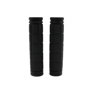 Aperto de borracha para bicicleta, peças de silicone para mountain bike, prendedor de barra de borracha macia, preta, direto da fábrica