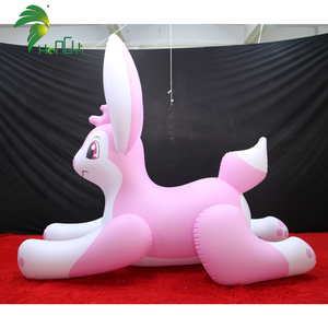 Poupées gonflables <span class=keywords><strong>d</strong></span>'animaux de lapin de Hongyi belles, lapin rose <span class=keywords><strong>gonflable</strong></span> - Product Image 6