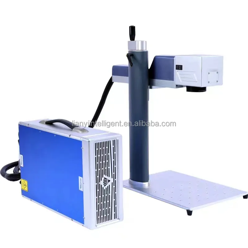 Newest 20w 30w 50w 100W Split Desk Portable Type Fiber marking machine