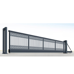 Portails coulissants JHR pour entrée de ferme, largement utilisés, modèles de portails en acier, <span class=keywords><strong>portail</strong></span> <span class=keywords><strong>coulissant</strong></span> de 1,5 m - Product Image 4