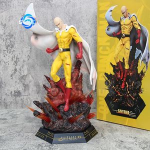 45Cm di buona qualità un pugno uomo Saitama Anime cartone animato modello giocattolo Anime PVC figura - Product Image 3