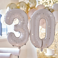Ballons numérotés en Mylar 18/21/30/40/50/60 avec paillettes dorées, guirlande de ballons Joyeux Anniversaire pour la décoration de fête