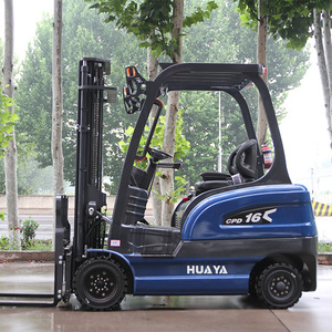 मुक्त शिपिंग फोकलिफ्ट 1 टन 1.5 टन 2 टन 3 टन उच्च जीवन लिथियम बैटरी चार-पहिया लेकट्रिकली फोर्कलिफ्ट शक्तिशाली मजबूत मजबूत मजबूत मजबूत - Product Image 1