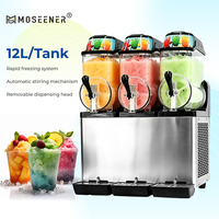 Moseener 3-in-1 sneeuwmachines, ijsmachines, slushpuppy-machines voor voedselverwerking
