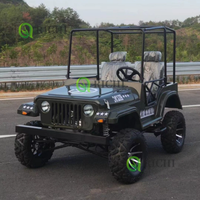 Voiture électrique miniature de style moderne, kit de voiture électrique miniature de style Jeep pour enfants, voiture électrique Thar 4x4 pour les camps de surf côtiers