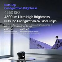 Projecteur JMGO N3 Ultra Max 4K Laser tricolore Android 11 4 Go 128 Go Portable DLP Home Cinéma Ultra HD