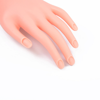 Manucure douce pratique doigt Nail Art formateur outils à main entraînement des ongles pratique main