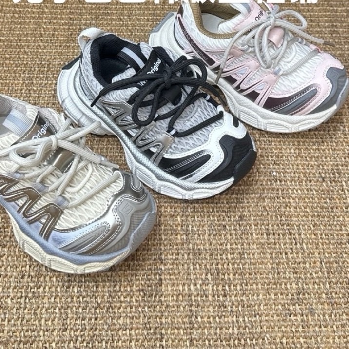 Children's Shoes Spring Autumn Kids Lace-Up Sneakers Comfortable…