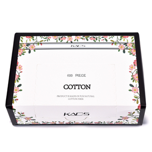 600pcs/box Nail Polish Remover Cotton Pad Disposable <b>Lint</b>-<b>Free</b> Manicure Cleaning Pads Manicure Cleaning <b>Wipes</b> for Salon - Product Image 6