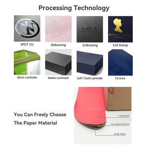 Tùy chỉnh quần áo sang trọng bao bì hộp quà tặng gấp hộp giấy tùy chỉnh logo - Product Image 5