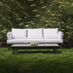 Ensemble de canapé et table basse en aluminium pour l'extérieur, mobilier de jardin, canapé de patio en aluminium - Product Image 2