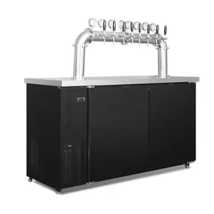 Air Cooling Automatic Beer Keg Fridge Dispenser Cooler Kegerator for Sale