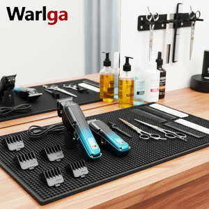 Nuevo Kit de Aseo Profesional Personalizado para Hombre, Recortadora de <span class=keywords><strong>Barba</strong></span> Inalámbrica Recargable para Barbería, Juego Completo de Cortadora y Recortadora de Cabello Eléctrica - Product Image 3