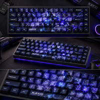 Ensemble de touches de clavier mécanique pour jeux VALORANT KAY O personnalisées, 68 touches, PBT, sublimation par transfert, profil Cherry, pour commutateurs MX