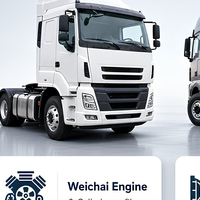 Tracteur routier HOWO TX 6x4 remis à neuf haute performance, excellent état, occasion, pour travaux sur chantier
