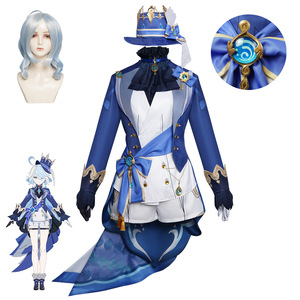 Disfraz de Cosplay de Furina de Genshin Impact, Vestido de Hidro Arconte, Conjunto Completo para Halloween, Actuaciones de <span class=keywords><strong>Anime</strong></span>, Carnaval, Comic Con y Fiestas - Product Image 2