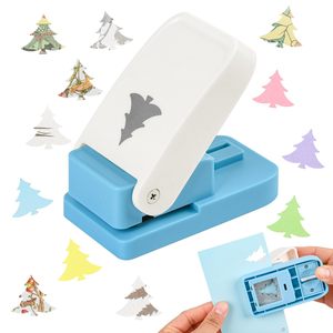 Perforadora de Papel con Diseño de Flor de Cerezo/Flor de Nieve/Árbol de Pino, Herramienta de Manualidades para Decoración de Diarios - Product Image 1