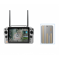 SKYDROID G30 Télécommande à double fréquence, communication par fibre optique, écran haute luminosité, données haute définition, batterie Lipo