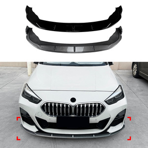 Amp-Z Front Bumper Lip For BMW 2 Series F44 M Sport 2020-2024 Carbon Fiber Texture Matte Finish Tuning Style - Product Image 1