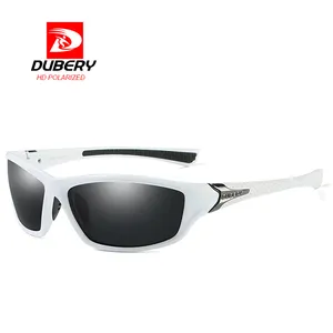 DUBERY mens sports UV400 polarized sport eco friendly retro sunglasses case 100% 3d print polarized sunglasses 2023