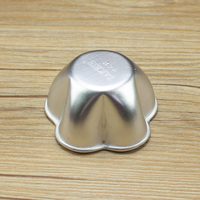 Moule à pudding en aluminium de qualité alimentaire, moule à gelée, réutilisable, antiadhésif, mini moule à gâteau, moule à muffins, moule à cupcakes, moule à tartes aux œufs
