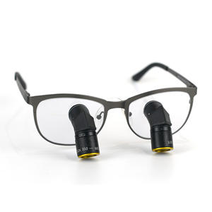 Loupe dentaire ergonomique 3.0x TTL 45 degrés Nanchang Loupes Dentista, distance de travail graduée, loupe médicale dentaire Képlérienne ergonomique - Product Image 5