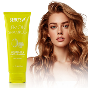 Shampooing nettoyant doux 175 ml, Aloe Vera, Camomille, Extrait de citron, Contrôle du sébum, Rafraîchissant pour cheveux et cuir chevelu gras - Product Image 1