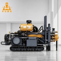 Foreuse hydraulique rotative pour trous de dynamitage dans les carrières de charbon KAISHAN, alimentée par moteur diesel, avec engrenage de roulement pour machine de forage en fond de trou