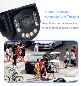 IP66 wasserdichte 5 MP 20 X Zoom-Geschwindigkeit Outdoor-<span class=keywords><strong>Dome</strong></span> PTZ Netzwerkkamera mit Human-AI-Automatisch-Überwachungsfunktion - Product Image 4
