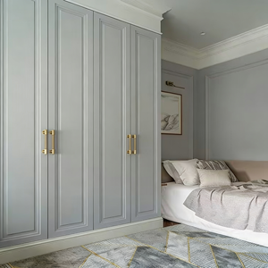 Armario de Madera Maciza en Tonos Azulados Personalizado BALOM para un Dormitorio Tranquilo, Mueble de Dormitorio Duradero y Ecológico - Product Image 5