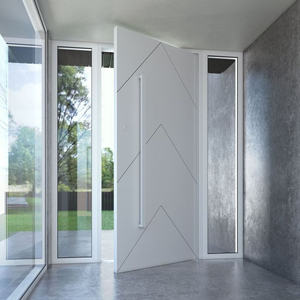 Porte en acier de sortie de secours industrielle d'usine chimique en métal de taille personnalisée d'empreintes digitales anti-fumée - Product Image 5