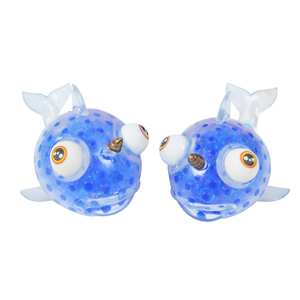 Tpr Cá voi hình dạng dễ thương <span class=keywords><strong>Squishy</strong></span> Bóng giải nén Vent bóp đồ chơi mắt ra bóp đồ chơi - Product Image 1