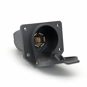 Connecteur à lame RV 7 voies, <span class=keywords><strong>prise</strong></span> de <span class=keywords><strong>remorque</strong></span> 7 broches pour véhicule, <span class=keywords><strong>remorque</strong></span>, camion, éclairage, alimentation - Product Image 4