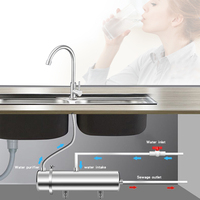 Purificateur d'eau UF en acier inoxydable pur pour la maison Ultrafiltration Purificateur d'eau Filtro De Agua Para Casa Purificateur pour usage domestique