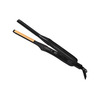 Profesyonel 2'si 1 Arada Mini MCH Seramik Düzleştirici ve Hacim Verici Ütü Hızlı Isınan Saç Düzleştirici Kök Kıvırıcı Ev Tipi Kullanım İçin - Product Image 1