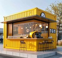 Boutique modulaire préfabriquée en panneaux sandwich d'acier respirants pour usage commercial, bureaux et entrepôts, avec solution complète de unités de maisons préfabriquées