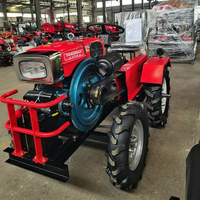 Tracteur à roues de haute qualité 18 CV, 4x4, hydraulique, petit tracteur pour jardin, rizière, ferme, récolte, mini-tracteur